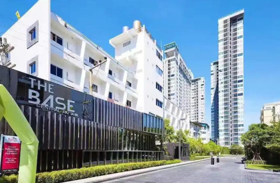 The Base Central Pattaya Quiet King-Bed With Infinity Pool & Free Netflix! Ngoại thất bức ảnh