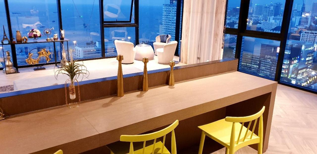 The Base Central Pattaya Quiet King-Bed With Infinity Pool & Free Netflix! Ngoại thất bức ảnh