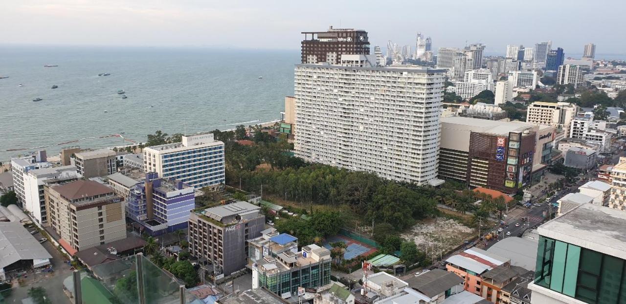 The Base Central Pattaya Quiet King-Bed With Infinity Pool & Free Netflix! Ngoại thất bức ảnh