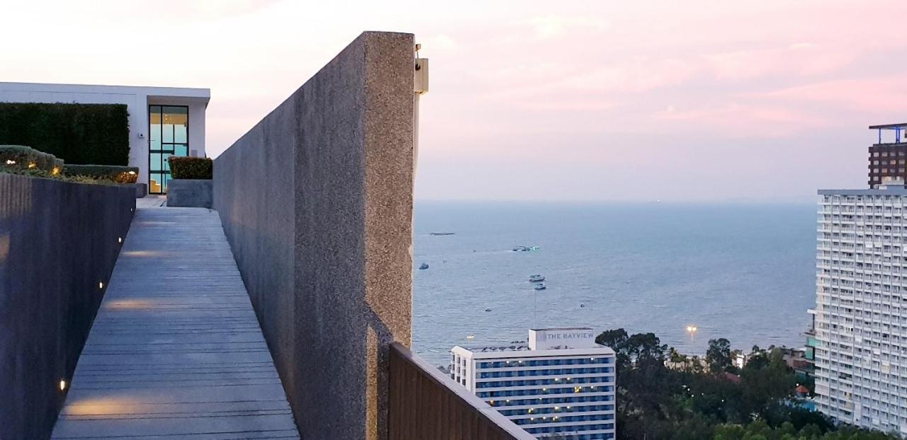 The Base Central Pattaya Quiet King-Bed With Infinity Pool & Free Netflix! Ngoại thất bức ảnh