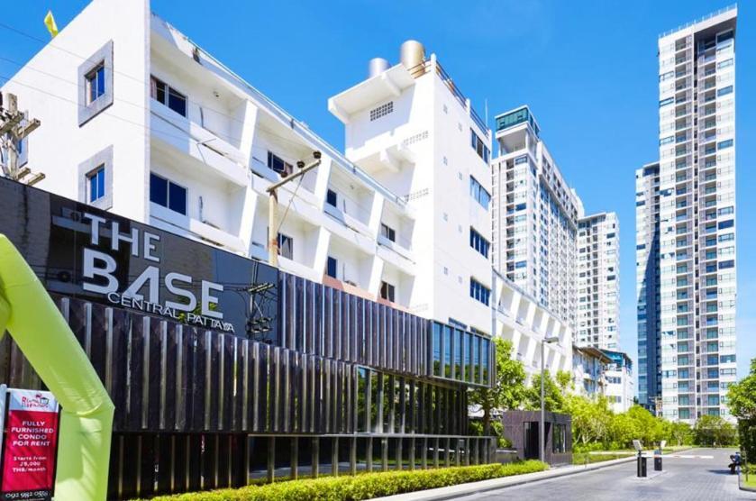 The Base Central Pattaya Quiet King-Bed With Infinity Pool & Free Netflix! Ngoại thất bức ảnh