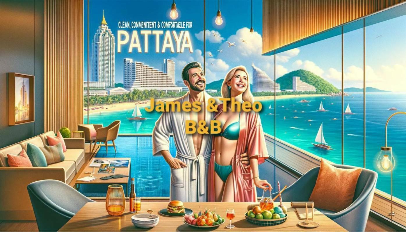 The Base Central Pattaya Quiet King-Bed With Infinity Pool & Free Netflix! Ngoại thất bức ảnh